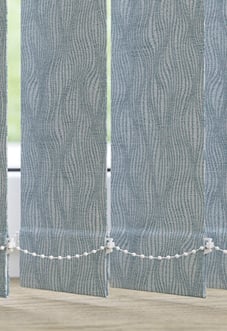 Perla, Bali Blue - Vertical Blind Slats